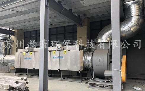 杭州某材料工厂喷漆废气处理项目